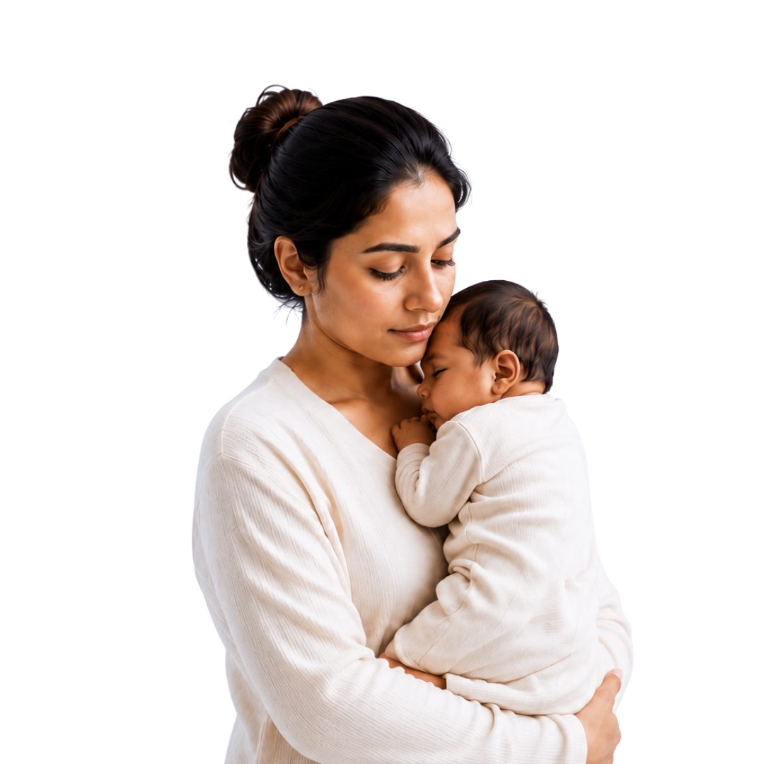 Postpartum hair loss