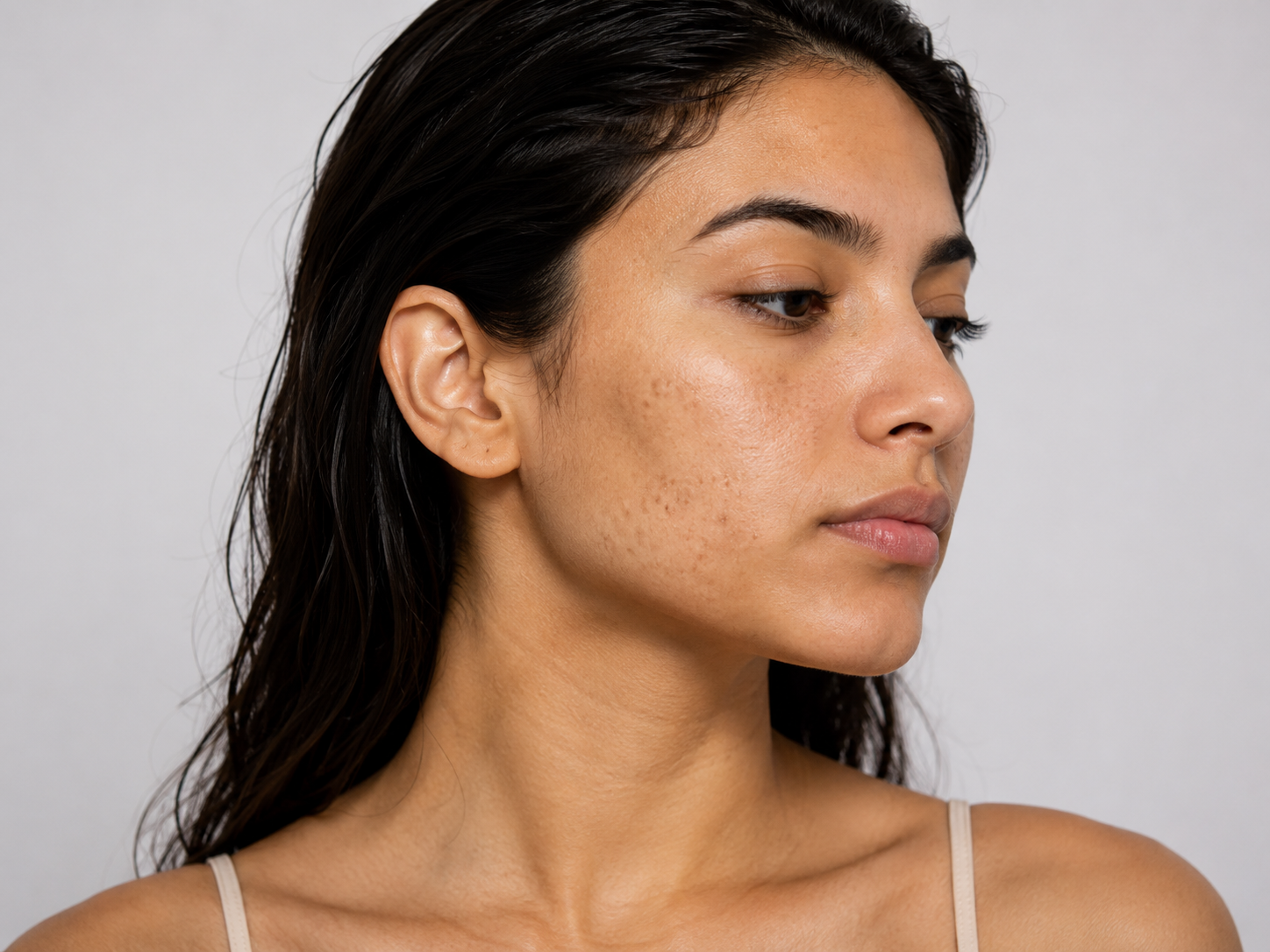 Before skin treatment