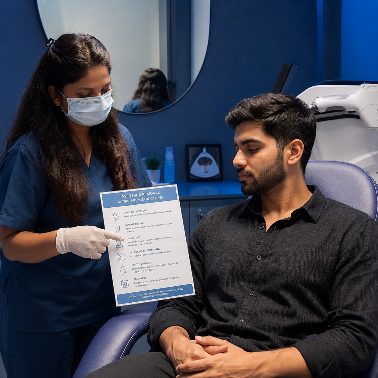 Post-Treatment Aftercare at Skinoq