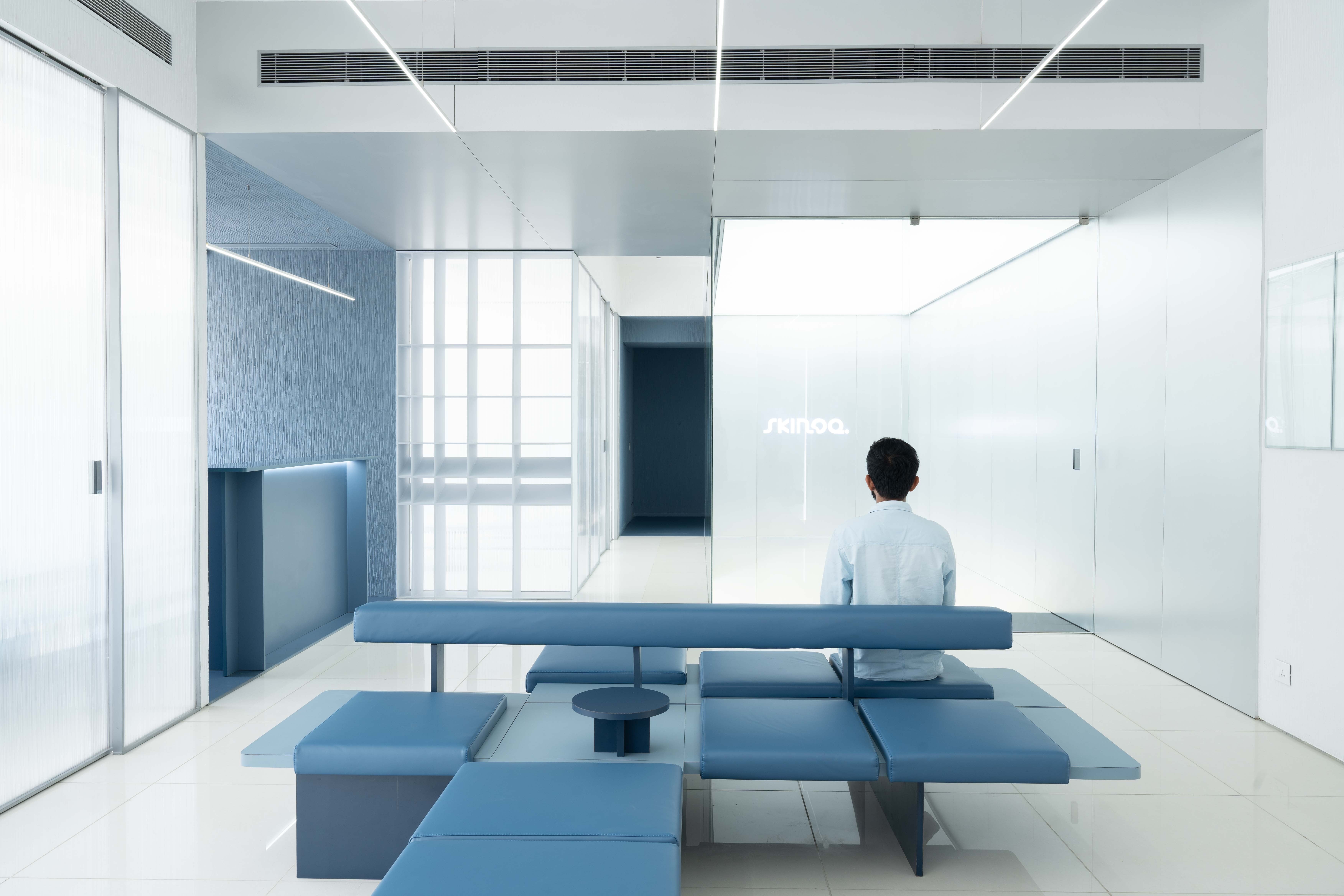 Inside SKINOQ clinic interior 1