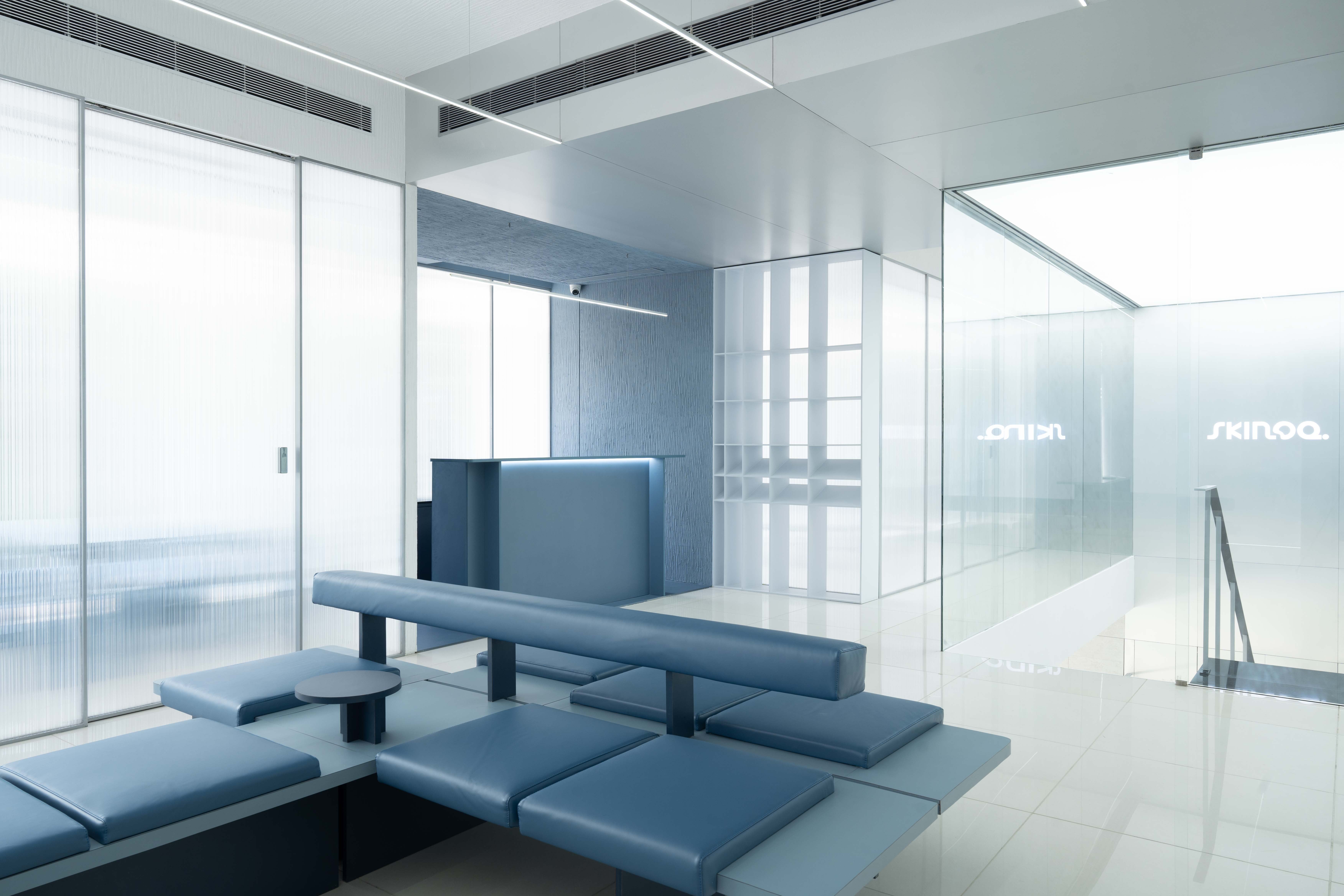 Inside SKINOQ clinic interior 2