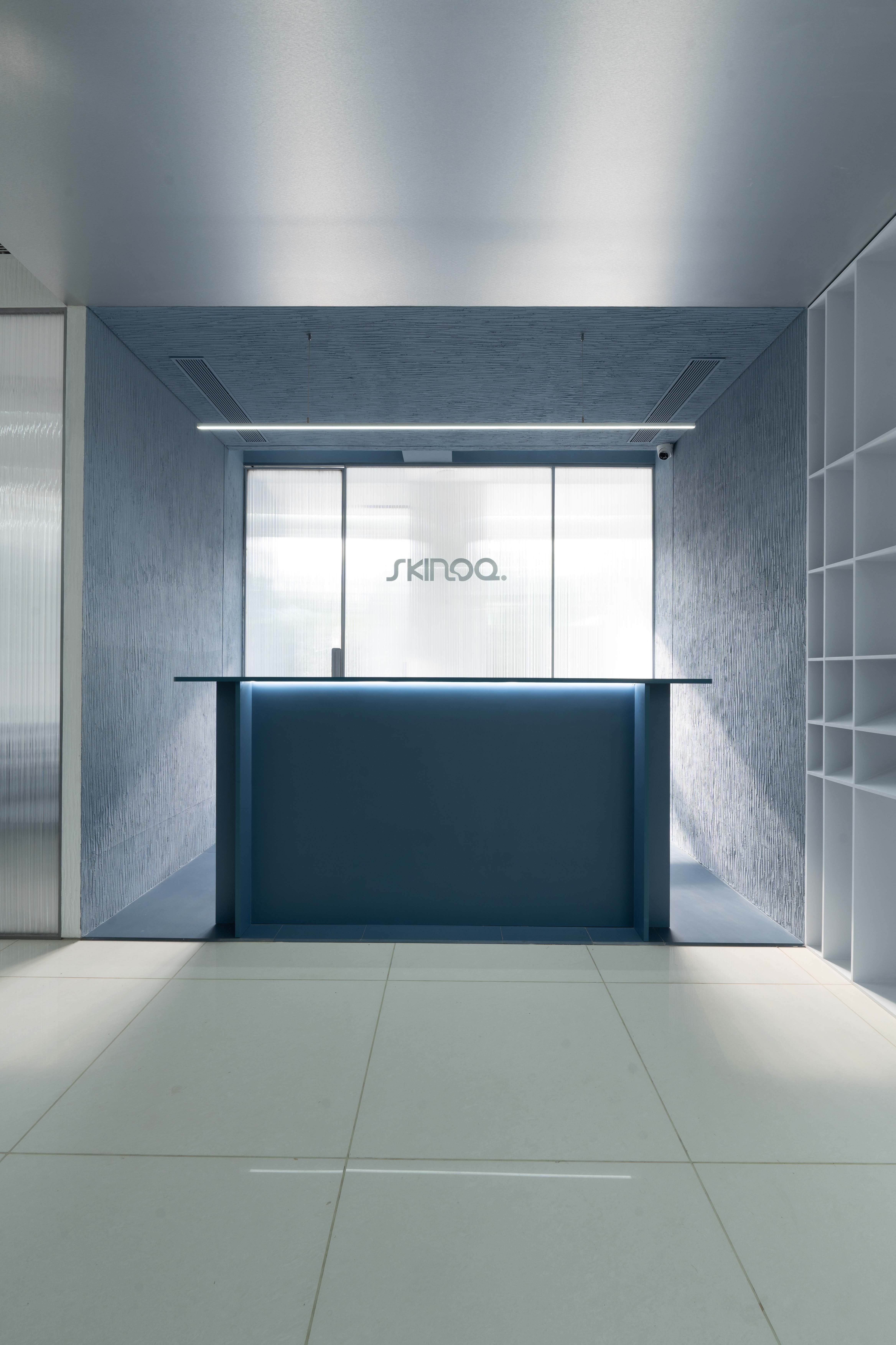 Inside SKINOQ clinic interior 3